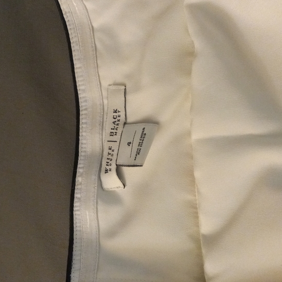 White House Black Market Strapless Dress Size 4 - Picture 2 of 7